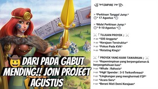 wih project rise of kingdom 17 Agustus!! satset join guy's!! #riseofkingdom #project #sultanl