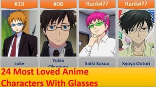 24 Most Loved Anime Characters With Glasses
