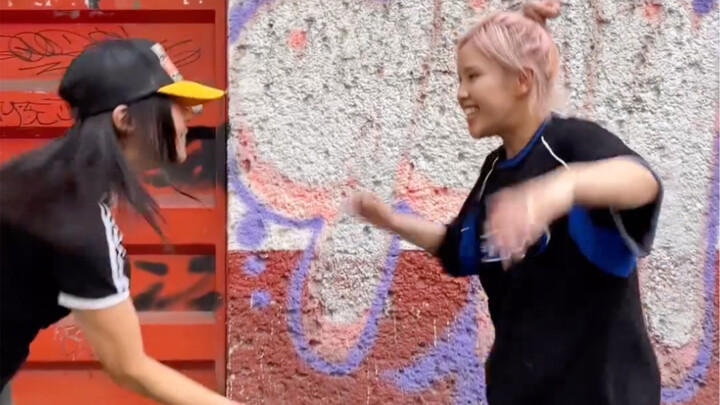 akanen&yoonji Zico&Jennie tantangan《Spot》