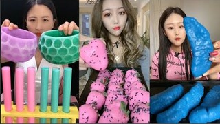 [ASMR] THÁNH ĂN ĐÁ| Ăn Đá lạnh, chocola đông lạnh đa màu sắc| Ice Eating MUKBANG SATİSFYİNG#102