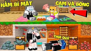 Sammy Và Phong Cận Bất Ngờ Phát Hiện HẦM BÍ MẬT Của Bé Cam Và Bé Bông Trong Minecraft