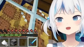 Gura suddenly discovered something very serious. She was actually... [Gawr Gura]