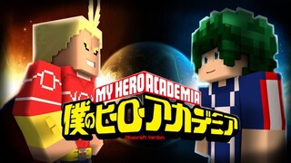 My Hero Academia OP 2 - Peace Sign [ Minecraft Animation ]