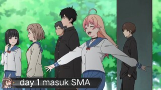 #KompetisiKreasiUnggahan3 , day 1 Penyihir dan Oni masuk SMA