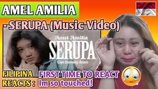 AMEL AMILIA - SERUPA (Memang Aku Tak Sama Tapi Serupa) MUSIC VIDEO || FIRST TIME TO REACT