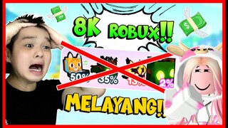 ATUN NGABISIN 8000 ROBUX KARENA DI BOHONGIN MOMON di PET SIMULATOR X !! Feat @MOOMOO Roblox RolePlay