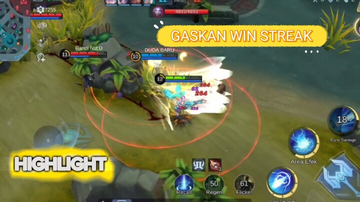 HIGHLIGHT LAYLA||EPIC COMEBACK||GASS WIN STREAK