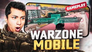 My FIRST GAME on WARZONE MOBILE! 🤩