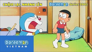 Doraemon Series 2005 - Ep. 004 - 005: Chậm lại - nhanh lên, Vợ của Nobita