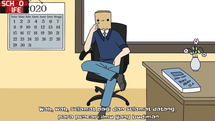WALI KELAS 10.A SCHOOL LIFE animation