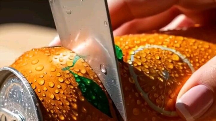 Satisfying ASMR fruit can cutting with crisp, crunchy sounds to help you relax or fall asleep