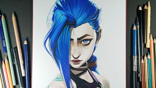 วาด ARCANE Jinx / Powder - League of Legends