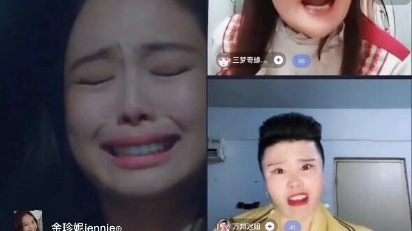 Tam Mộng Kỳ Duyên vạn nhân mê kết nối với Kim Jenny, Kim Jenny bị mắng đến bật khóc