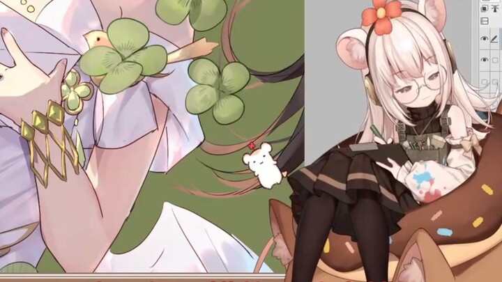 [หนูแฮมสเตอร์ไบสัน] เมื่อเป็นเรื่องของการวาดภาพ สิ่งที่สำคัญที่สุดคือความสนุกสนาน