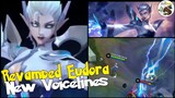 REVAMPED EUDORA NEW VOICELINES AND UPDATED ENTRANCE ANIMATION/SHOP ANIMATION MOBILE LEGENDS NEWS ML!