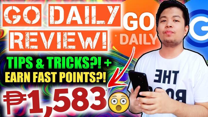 GO DAILY APP REVIEW! | KUMITA UP TO ₱1,583 PESOS EVERYDAY! GOODS PANG LAMAN SA GCASH! | Marky Vlogs