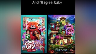 just saying i still like both ❤️ turningred encanto turningred2022 encantodisney disneypixar disneyencanto disneyturningred miriamturningred camilomadrigal foryoupage fyp