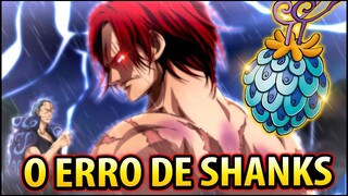 A DECISÃO DO RUIVO QUE CUSTARÁ O EQUILÍBRÍO DO MUNDO! ESSE FOI O MAIOR ERRO DE SHANKS...