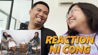 REAKSYON NI CONG SA TONI TALKS