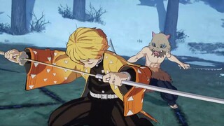 Demon Slayer Hinokami Kepputan - Zenitsu & Inosuke Character Trailers (HD)