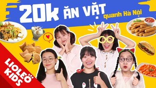 20k ăn cả thế giới?? "Chén" tất cả các món ăn vặt quanh Hà Nội!!  (1$ street food around Hanoi)