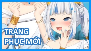 Nữ hoàng biển cả Gura & bộ trang phục mới đốn tim người xem [Hololive Việt Sub]