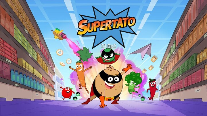 Supertato S1 Ep2: (Evil Pea's Big Freeze)
