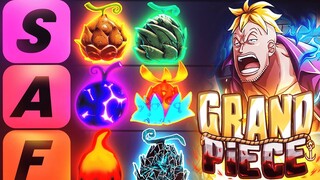 [GPO] OFFICIAL Update 4 Devil Fruit Tier List | Grand Piece Online