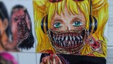 Drawing One Piece Characters in Horror Styles | ワンピース