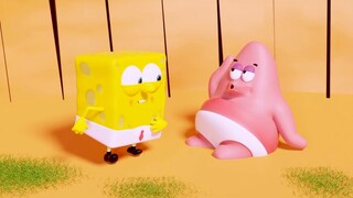 [Hoạt hình 3D] Mất 35 ngày để khôi phục hoạt hình Spongebob Pencil Man (Phần 1) với khung hình K1238