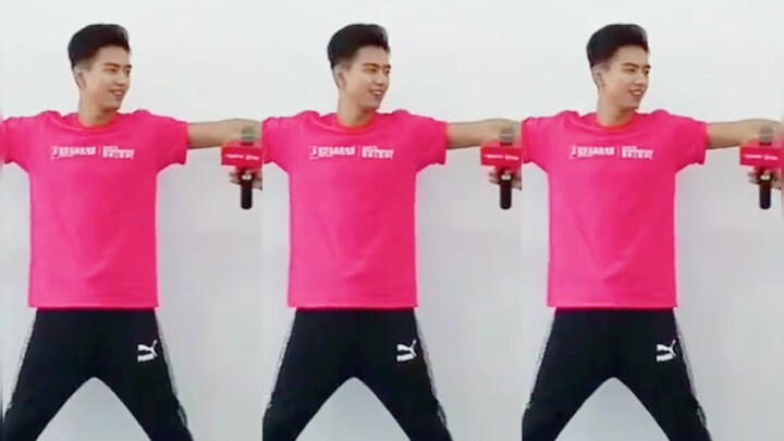[Li Xian] Teacher Li Xian in the deadly Barbie pink teaches you the full version of aerobics, you wi