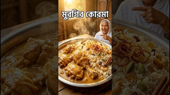 The Most Delicious Friday Lunch | Chicken Korma & Polao #DuckCurry #KoshaMangsho #ChitaRoti
