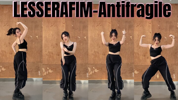 [Sayang] Pukulan meong yang dahsyat! Cover dance comeback LESSERAFIM untuk lagu baru mereka, Antifra