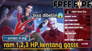 aman😱 cheat FF 100% safe auto headshot terbaru 2021 mod menu