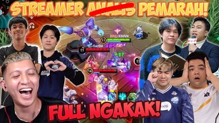 BRAWL MODE FULL NGAKAK LAWAN STREAMER PEMARAH TIDAK RAMAH !!