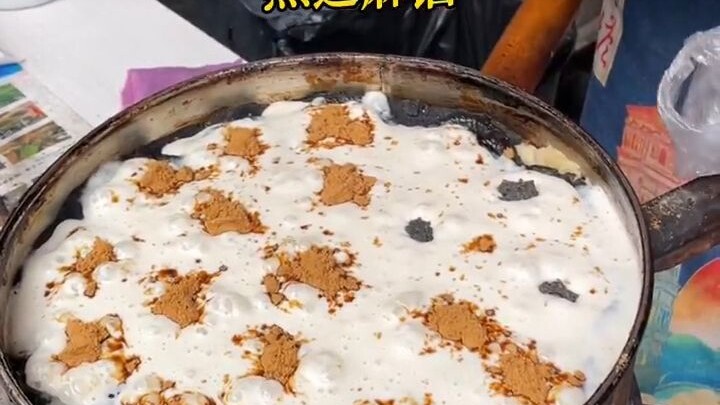 Menikmati proses pembuatan kue bunga plum secara mendalam, hanya 3 rupiah per buah, benar-benar enak