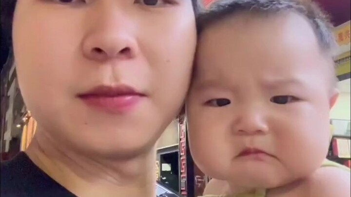 The baby was frantically looking for Mommy all over the place at night, and the way they clung to Da