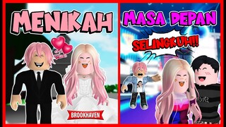 Aku ke MASA DEPAN dan Melihat @MOOMOO SELINGKUH !! di Brookhaven RolePlay Roblox Indonesia