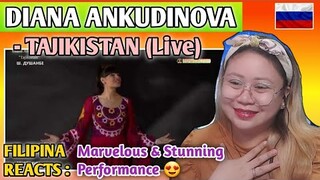DIANA ANKUDINOVA - TAJIKISTAN (Live at Dushanbe) Диана Анкудинова FILIPINA REACTS