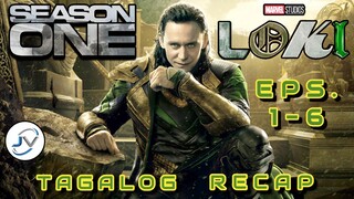 LOKI SEASON 1 EPISODES 1- 6 | TAGALOG FULL RECAP | Juan's Viewpoint Movie Recaps