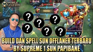 BUILD DAN SPELL SUN OFFLANER TERBARU DAN TERSAKIT BY SUPREME 1 SUN