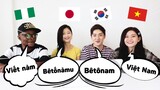 CƯỜI TÉ GHẾ ! SO SÁNH PHÁT ÂM của Người Hàn, Việt, Nhật, Nigeria | Pronunciation Difference