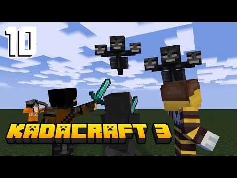 KadaCraft s3 #10 : Wither Boss Fight (Filipino MinecraftSMP)