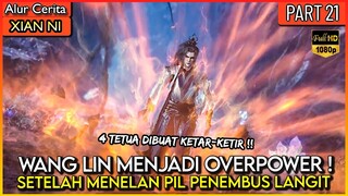 BAHKAN 4 TETUA AGUNG DI BANTAI OLEH WANG LIN !! - Xian ni Renegade immortal Eps 21