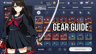 Gear Basics Guide, Jangan Sampai Kehabisan Resource Karena Asal Upgrade Gear | OUTERPLANE