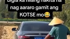 kotse talaga gamit ni kuya mag-araro