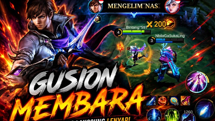 gusion membara mlbb