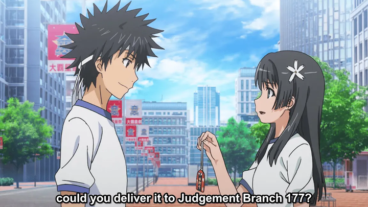 คุณซาตินพบและขี่ม้า "ถึง Aru Kagaku no Railgun T"