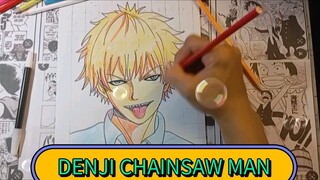 denji si chaimsaw man art