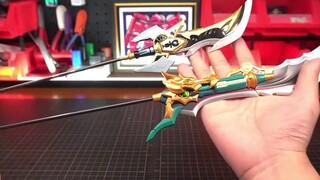 Re-making or comprehensive upgrade? Play and share the Tibetan Dao model Qinglong mecha fighting ver